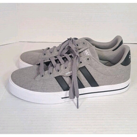 Adidas Men’s Shoes Size 9 Gray Black Sneakers SGC 753002 Casual Athletic School main image 5